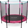 Meteor Kindertrampolin TRP-50 mit Netz Ø140 cm – Indoor & Produktbild-Vorschau 1