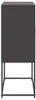 vidaXL Highboard Schwarz 68,5x38,5x107 cm Stahl Produktbild-Vorschau 7