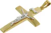 trendor 08489 Kruzifix-Anhänger Gold 333 mit goldplattierter Herren-Halskette 2 Produktbild-Vorschau