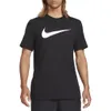 Nike M Nsw Tee Icon Swoosh Black/White Black/White L Produktbild-Vorschau 8