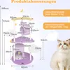 COSTWAY, árbol para gatos de 158 cm, con cueva para gatos, Vista previa de la imagen del producto 3