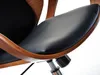 Designová židle SIGRID - ořech / černá Náhled obrázku produktu 9