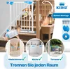 Kidiz Sicherheitsbarriere für Kinder, 74-87 cm, weiß Produktbild-Vorschau 9