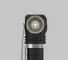 Close-up of the head of a black flashlight with a silver clip attached. Produktbild-Vorschau
