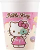 Hello Kitty Partyset Kindergeburtstag Einweggeschirr Teller Produktbild-Vorschau 2