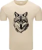 Diarbo Herren T-Shirt mit Aufdruck Wildtierporträts Skizze Produktbild-Vorschau 1