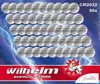 50 x batteria a bottone CR2032 Wilhelm Batteria al litio 3V Anteprima dell’immagine prodotto 1