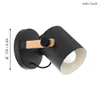 Nástěnné osvětlení Eglo 43046 HORNWOOD E27 1x28W černé Náhled obrázku produktu 9