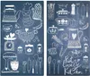 Szklane płyty ochronne LOVELY KITCHEN na kuchenkę – 2 Podgląd zdjęcia produktu 1