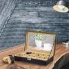 Uhrenbox Uhrenkoffer mit Glasfenster bis 12 Uhren und Produktbild-Vorschau 4