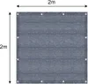 UISEBRT Vorzeltteppich Zeltteppich 2 x 2 m Zeltunterlage Produktbild-Vorschau 2
