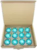 JACK 12x Glas Eislack Christbaumkugeln 6cm Thüringer Produktbild-Vorschau 2
