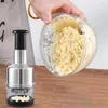 Ruční lis na česnek s nerezovými čepelemi, ruční drtič Náhled obrázku produktu 4