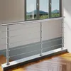 AICA Handlauf 240cm Geländer 5 Querstäbe Treppengeländer Produktbild-Vorschau 3