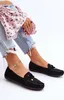 Klassische Wildleder-Loafer Schwarz Good Time 37 Produktbild-Vorschau 9