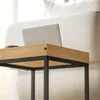 HOMCOM 2er-Set Couchtisch, Eckiger Beistelltisch, Produktbild-Vorschau 8