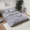 Svítící mikroplyšové povlečení BIG MOON šedé 70x90 + Náhled obrázku produktu 2