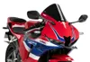 PUIG R-Racer čelné sklo čierne 275x275mm pre Honda CBR RR Náhľad obrázku produktu 2