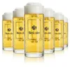 6x Herforder Pils Bier Glas 0,5l Krug Wallenstein Sahm Produktbild-Vorschau 1