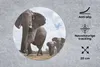 MuchoWow® Mauspad Mousepad Elefant - Tiere - Natur - Produktbild-Vorschau 2