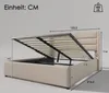 Flieks Polsterbett 140x200cm, Boxspringbett Doppelbett mit Produktbild-Vorschau 7