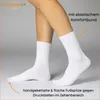 6 Paar Diabetiker Socken ohne Gummi 97% Baumwolle Damen Produktbild-Vorschau 2