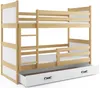 Kinderhochbett mit Stauraum und Matratzen 90x200 FERGUS – Produktbild-Vorschau 2