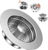 3-in-1 Spülenstöpsel aus Edelstahl, Sieb für Spüle 75–86 mm Produktbild-Vorschau 1