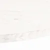 vidaXL Blat biały 110x55x2,5 cm owalny z litego drewna Podgląd zdjęcia produktu 5