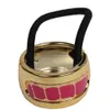 Haarring Pink aus Gummi, Metall, Kunststoff, ca. 3,1 cm Produktbild-Vorschau 2