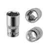 Stecknuss Steckschlüssel Nüsse Sechskant 10 mm 6 Kant 1/4" Produktbild-Vorschau 2