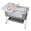 Lit bébé avec table à langer Lit d'appoint réglable en 6 Voir les images du produit 3