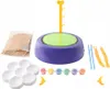 Kreatives Töpferscheiben-Set Mit Ton Und Farben Produktbild-Vorschau 3