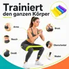 3er-Set Fitnessband Gymnastikband Widerstandsband wie Produktbild-Vorschau 6