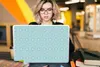 MuchoWow® Laptop Aufkleber Sticker Cover Schneeflocken - Produktbild-Vorschau 5