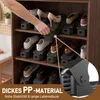 NAIZY, étagère à chaussures réglable, noire, lot de 10, Voir les images du produit 5