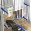 Mobilní sušák na prádlo, věžový sušák s bočními křídly na Náhled obrázku produktu 9