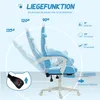 Fotel gamingowy HOMCOM, ergonomiczny fotel dla graczy, Podgląd zdjęcia produktu 6