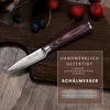 PAUDIN N8 Gemüsemesser 9 cm – professionelles japanisches Produktbild-Vorschau 2