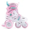 Kinder-Rollschuh-Set Cariboo Ballerina + pinke Schützer - S Produktbild-Vorschau 9