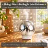 Luftbefeuchter Diskokugel Aromatherapie Öl Diffuser Drehbar Produktbild-Vorschau 6
