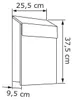 Wandbriefkasten Baby Box in Schwarz Produktbild-Vorschau 6
