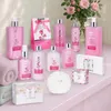 BRUBAKER Cosmetics Bad- en doucheset, rozengeur - 15-delige Productafbeelding-voorbeeld 2