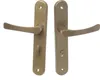 Aqbau® Set di maniglie a leva piastra lunga oro | maniglia Anteprima dell’immagine prodotto 1