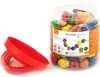 VIGA Jeu de perles colorées en bois, perles à enfiler Voir les images du produit 3
