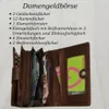 Schlichte Damen Geldbörse Money Bag Druckknopfverschluss Produktbild-Vorschau 2