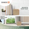 TOPANBIETER 999 Türstopper Cube braun Bodenstopper Tür Produktbild-Vorschau 5