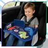 EDIBAZZAR | Tavolino da viaggio per bambini con organizer Anteprima dell’immagine prodotto 2