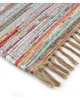 Flachgewebeteppich Kelim Chindi Beige 80x150 cm | Moderner Produktbild-Vorschau 5