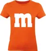 MM Shirt T-Shirt 100% Baumwolle M&M Damen Kostüm Produktbild-Vorschau 2